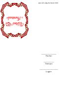 Usted Es Invitado Party Invitation Template