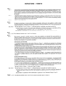Instructions - Form 9a Printable pdf