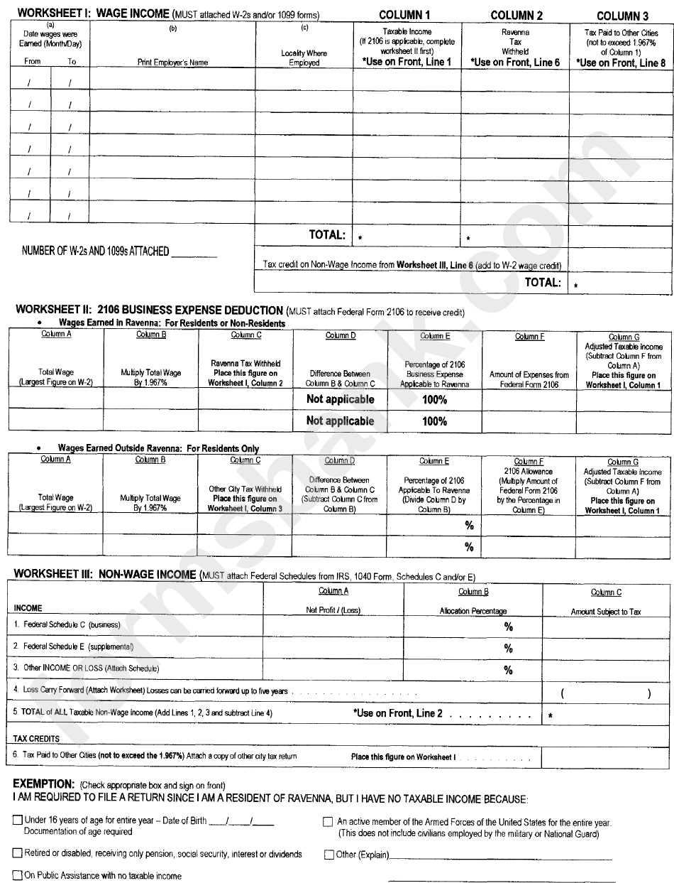 Form Fr 1098 - Income Tax Return - Individual - 2005