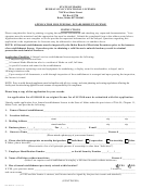 Fillable Form Bol-Mor Fe - Application For Funeral Establishment License - State Of Idaho - 2010 Printable pdf
