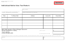 Form 388 - Individual Seller Use Tax Return