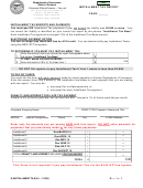 Installment Tax Report - Department Of Insurance - Arizona