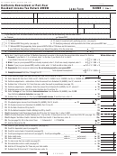 Form 540nr - California Nonresident Or Part-year Resident Income Tax Return - 2008