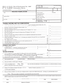 Form F1120 - City Of Flint Income Tax - Corporation Return 2007