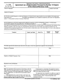 Form 2259 - Agreement As A Determination Pursuant To Section 1313(a)(4) Of The Internal Revenue Code