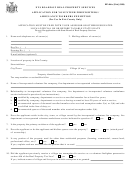 Form Rp-466-c - Application For Volunteer Firefighters/ambulance Workers Exemption