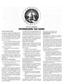 Withholding Tax Guide - State Of Michigan