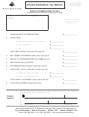 Accommodations Tax Return Form - State Of Colorado