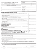 Form 1120 - City Of Flint Income Tax - 2008 Corporation Return