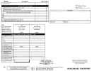 Hotel/motel Tax Report Form