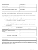 Form Efo00023 - Application For Property Tax Deferral - 2009