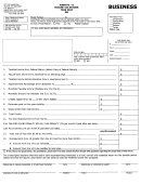 Form Fr-B - Income Tax Return - 2010 Printable pdf