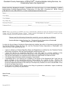 Cooperating Supra Key Agreement Form - Cleveland County Association Of Realtors