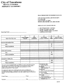City Of Tuscaloosa Rental-tangible Property Tax Report