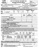 Form P-1040x - Amended Individual Return