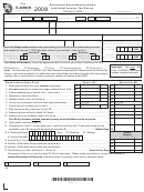Form It-40rnr - Reciprocal Nonresident Indiana Individual Income Tax Return - 2008 Printable pdf