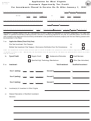 Form Wv/eotc-a - Application For West Virginia Economic Opportunity Tax Credit For Investments Placed In Service On Or After January 1, 2003