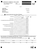 Form Rd-106 - Convention & Tourism Tax - Hotel/motel