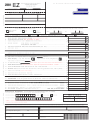 Form 200-03 Ez - Delaware Individual Income Tax Return - 2008