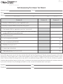 Form Kwh 4 - Self-assessing Purchaser Tax Return