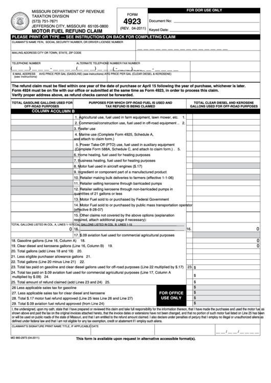fillable-form-4923-motor-fuel-refund-claim-printable-pdf-download