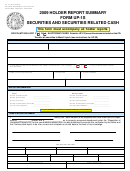 Form Up-1s - Holder Report Summary - Securities And Securities Related Cash - 2009