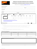 Form Brcevents_2/12 - Request For Event Service Staff Support Requiring Overtime And/or Travel Expenses