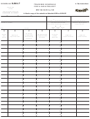 Form 41a720-s28 - Schedule Kjda-t - Tracking Schedule For A Kjda Project