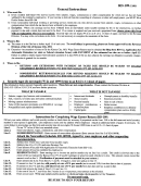 Instructions For Form Rd-109 - Wage Earner Return - 2005