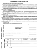 Form H 1040 Es - Estimated Tax Worksheet - 2006
