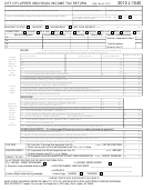 Form L-1040 - City Of Lapeer Individual Income Tax Return - 2010