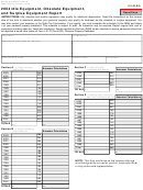 Form 2698 - Idle Equipment, Obsolete Equipment, And Surplus Equipment Report - 2004