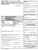 Agricultural Employer's Report Form 2009 - Wisconsin Department Of Workforce Development