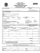 Business License Tax Return Form 2009 - Virginia Commissioner Of Revenue