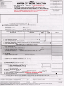 Warren City Income Tax Return Form 2003 - Ohio