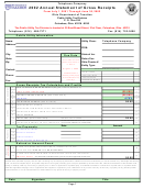Annual Statement Of Gross Receipts Form - 2002