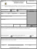 Form As - Request For Extension Of Time To File The Estimated Tax Declaration