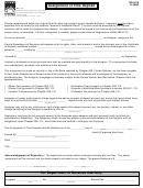 Form Dr-157a - Assignment Of Time Deposit
