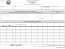 Form Wv/mft-511b - Exporter Schedule Of Disbursements - 2003