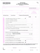 Income Tax Return For Insurance Companies Form - Mississippi