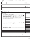 Form 33 - Idaho Estate And Transfer Tax Return Printable pdf