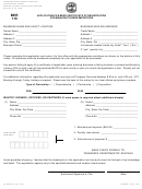 Form Ber 115 - Application For Beer Certificate Of Registration For Manufacturers/importers
