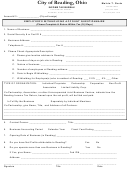 Employer's Withholding Account Questionnaire Form - Ohio Income Tax Bureau