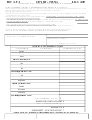 Form Lw-3 - Employer's Annual Reconciliation Of Income Tax Withheld - 2007