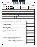 Georgia Form 501x - Amended Fiduciary Income Tax Return - 2016