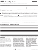 California Form 100-we - Water's-edge Election - 2007