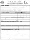 Form Tc214 - Income And Expense Schedule For Department Stores, Theaters, And Parking Sites - 2005