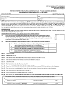 Instructions For Form Rd-109nra - 2004