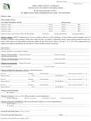 Change Of Student Information Form January 2014
