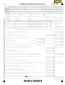 Form 2m - 2014 Montana Individual Income Tax Return
